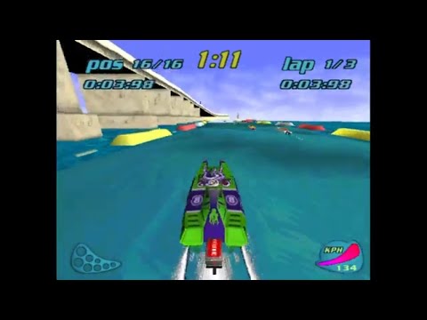 Turbo Prop Racing Longplay (PlayStation Game) - Difficulty: Easy - Time: Day