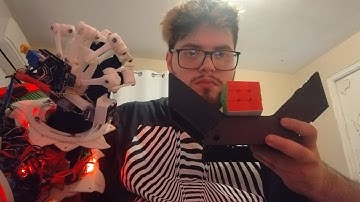 robot Rubik controlado por El guante de poder muy pronto!