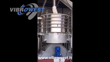 Tumbler Screening Machine mod. VAN  - Salt classification - Vibrowest