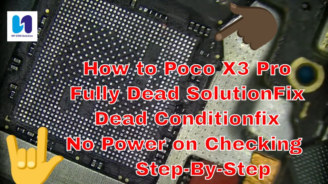 How to Poco X3 Pro Fully Dead Solution Fix/Dead Condition fix/No Power