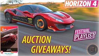 Spring THE TRIAL = FERRARI PISTA Unlock + AUCTION GIVEAWAYS Forza Horizon 4 Series 24 Spring FH4