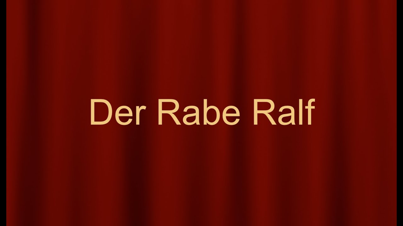 Christian Morgenstern: "Der Rabe Ralf"