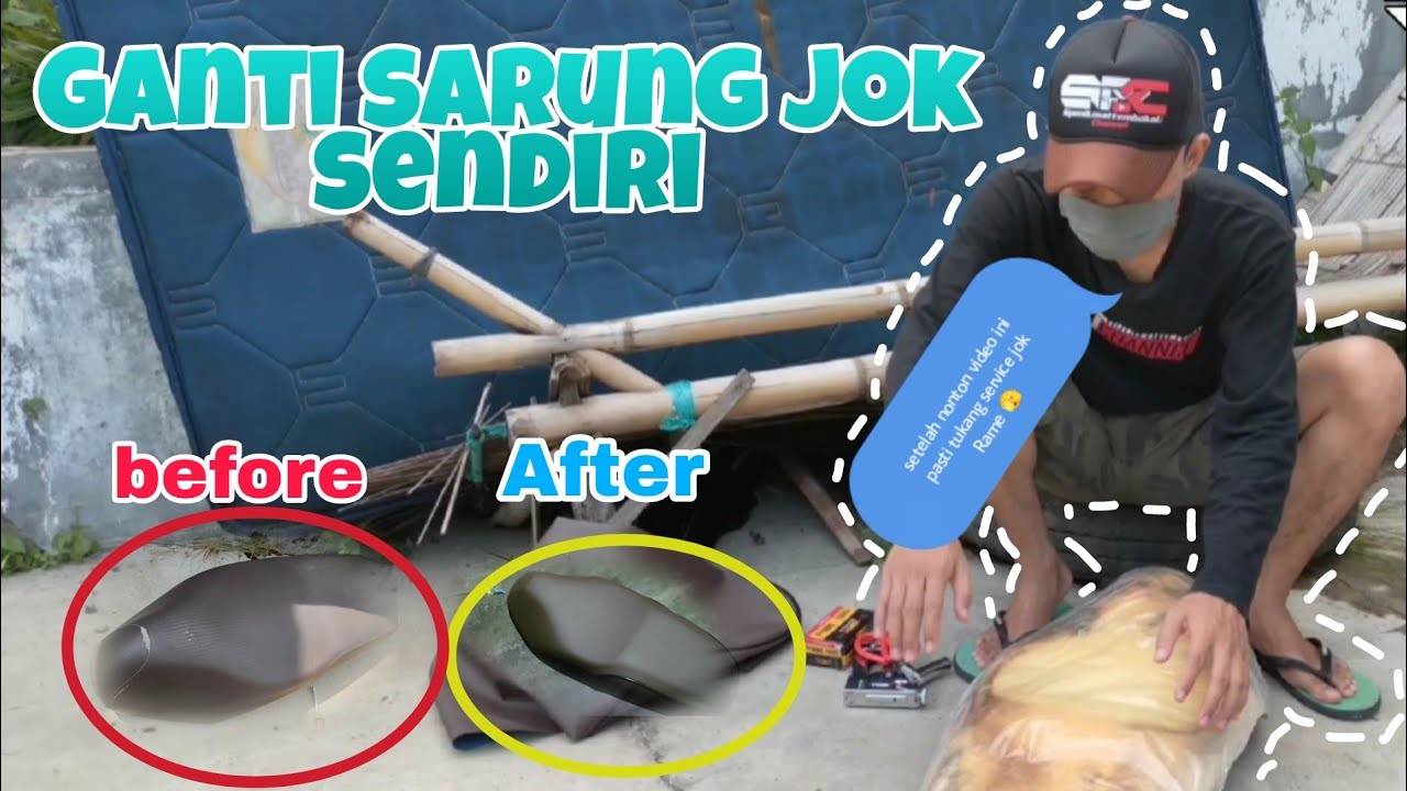 Ganti kulit jok motor scoopy || sendiri‼️🔥 #scoopyfi