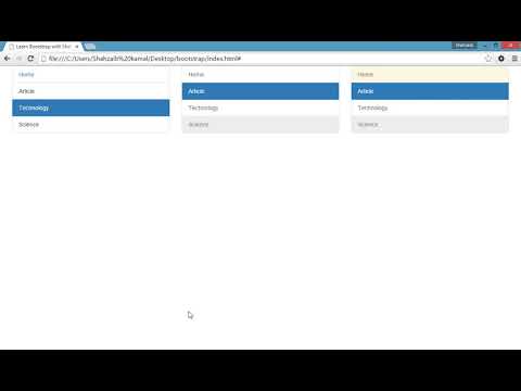 022 Bootstrap List Group