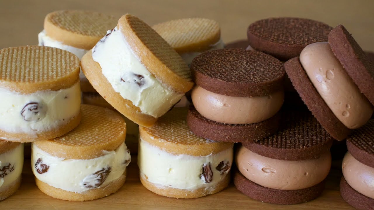 雪どけバターサンドの作り方✴︎How to make Butter cream cookies✴︎ベルギーより