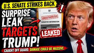 “Trump Hit by Explosive Senate Leak — Washington Is in Panic!”