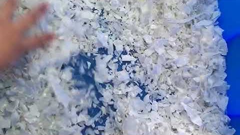 Plastic color sorter sorting Solid color plastic.wesort Plastic color sorter