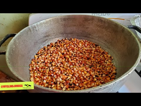 How To Make #Corn Asham | #desserts #jamaicanfood