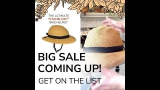 The Ultimate“Stand-Out”Bike Helmet from Bike Pretty #bikepretty #hat #bikeaccessories