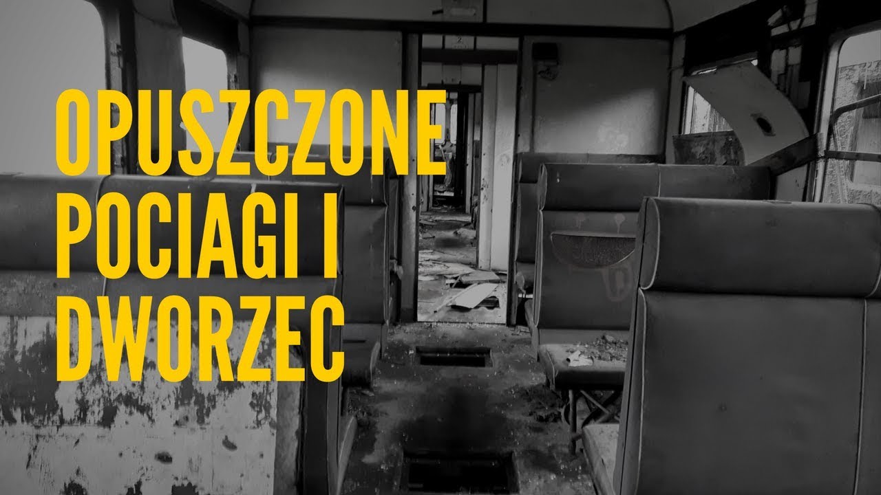 Opuszczone składy kolejowe SN61 i zachowany dworzec PKP - MOKRA WYPRAWA [Urban Exploration]