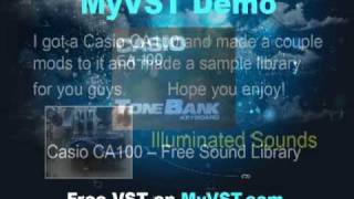 myVST Demo: Casio CA100 Sound Library