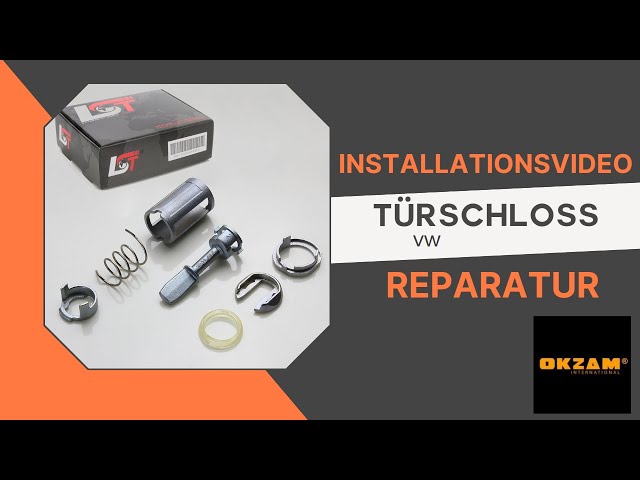 VW Passat B5 Türschloss Schliesszylinder Reparatur / Door lock repair 