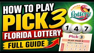 How To Play Pick 3 Florida Lottery - Full Guide