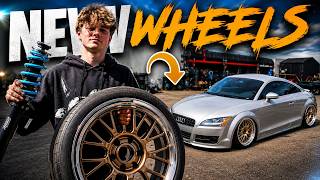 Audi TT New Wheels and Suspension!