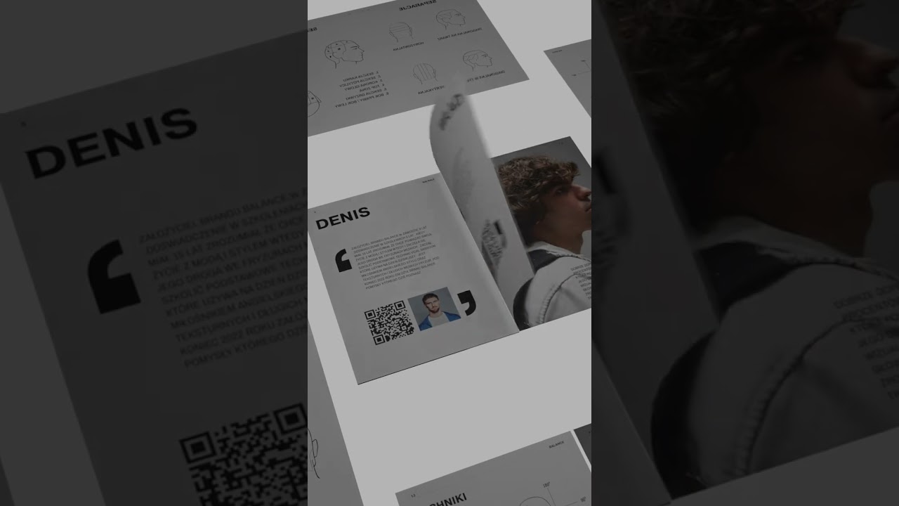 3d magazine made in blender/premiere pro