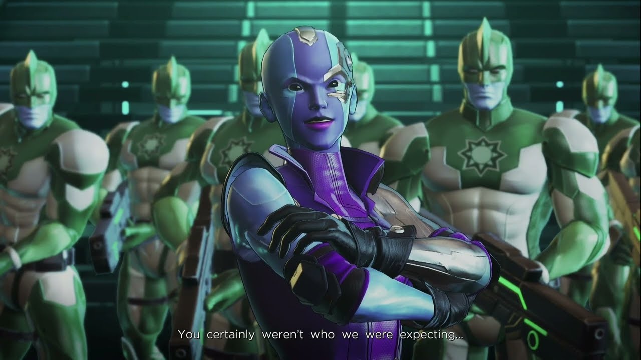 Marvel Ultimate Alliance 3 The Black Order Nintendo Switch(NEBULA)AND(RONAN)(1080P)