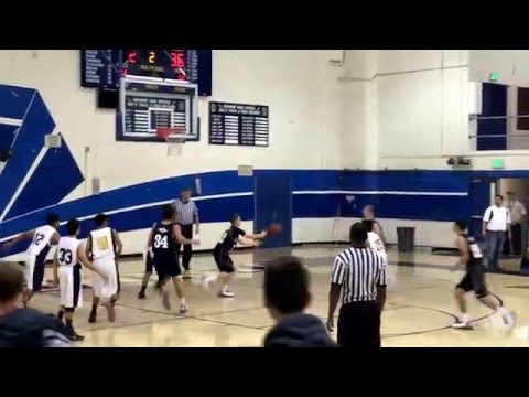 Carlson with the and one to end the half