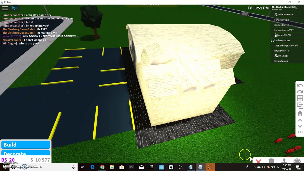 Making A Taco Bell In Roblox Bloxburg 3 The Final Episode And A - a taco bell sign roblox
