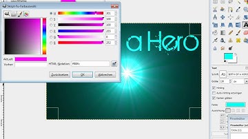 GIMP-Tutorial GIF-Animation erstellen