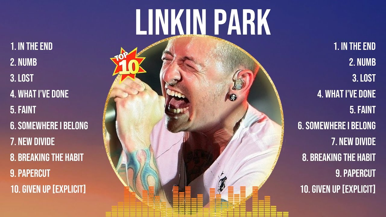 Linkin Park Top Hits Popular Songs - Top 10 Song Collection