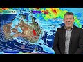 Oz: A few weekend thunderstorms + tropical depression near FNQ