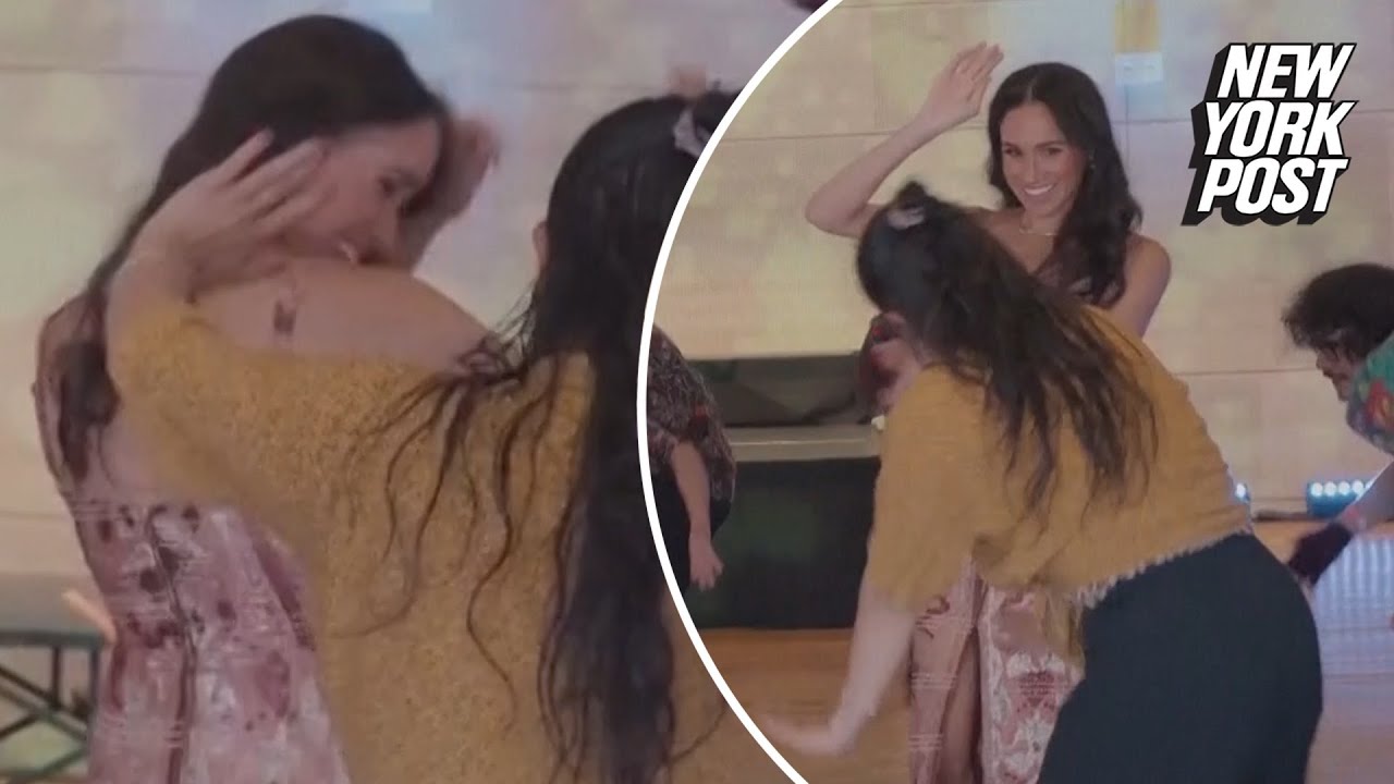 Meghan Markle busts out impressive dance moves during Colombia tour