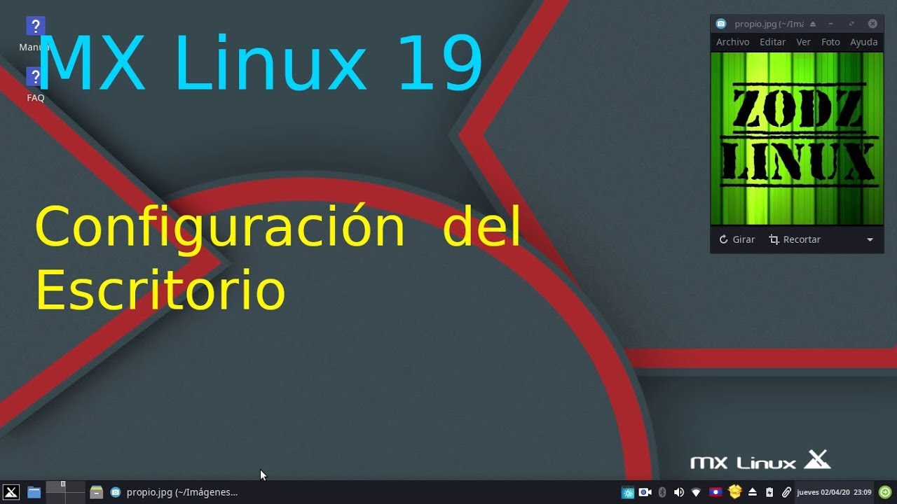 MX Linux 19 Configuración de escritorio e idioma | tutorial - YouTube