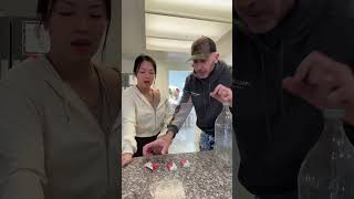 Idk what happened there at the end 😂 #familytime #couplecomedy