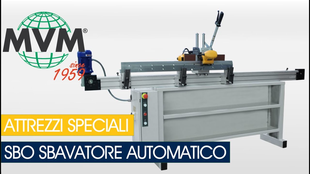SBO by MVM Sbavatore automatico / Automatic deburring machine