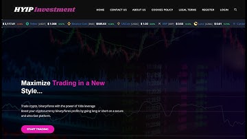 Crypto HYIP Investment Platform