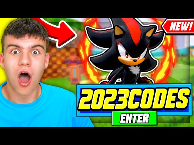 NEW* ALL WORKING CODES FOR SONIC SPEED SIMULATOR 2023! ROBLOX