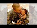 Soldier Meets Baby for First Time Compilation - Try Not To Cry Happy Tears