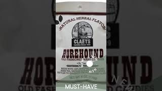 Claeys Horehound 6oz 12ct (4 boxes per case)