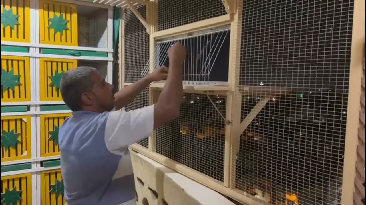   قفلت لوفت زاجل فى البلكونه فكره جميله وجديده 