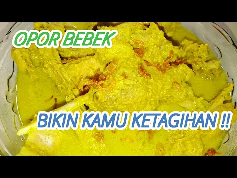 Resep Opor Bebek Kuning