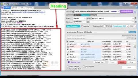 Backup Firmware Xiaomi Qualcomm By UFI Box