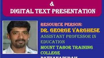 Workshop on E-Content Development