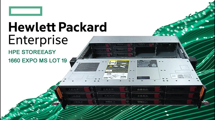 HPE StoreEasy 1660 Exp Review