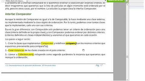 25 Programación. Colecciones en Java (Parte 2 / 2)