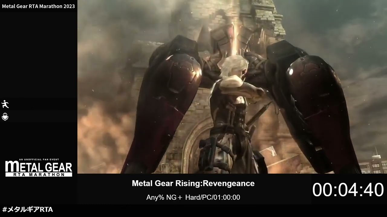 Metal Gear Rising:Revengeance メタルギアRTAマラソン(Day2) - YouTube