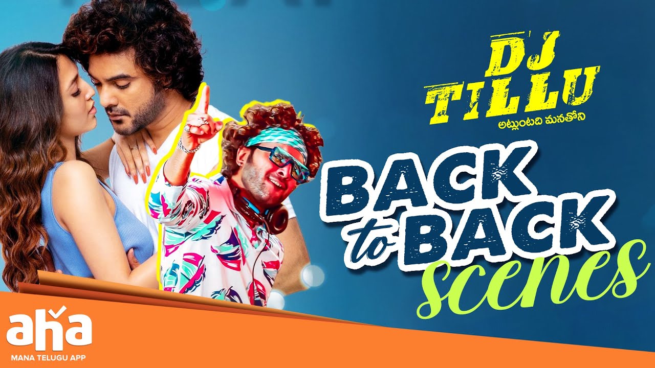 DJ Tillu Movie Back To Back Comedy Scenes | Siddu Jonnalagadda | Neha Shetty |  Telugu Comedy Scenes