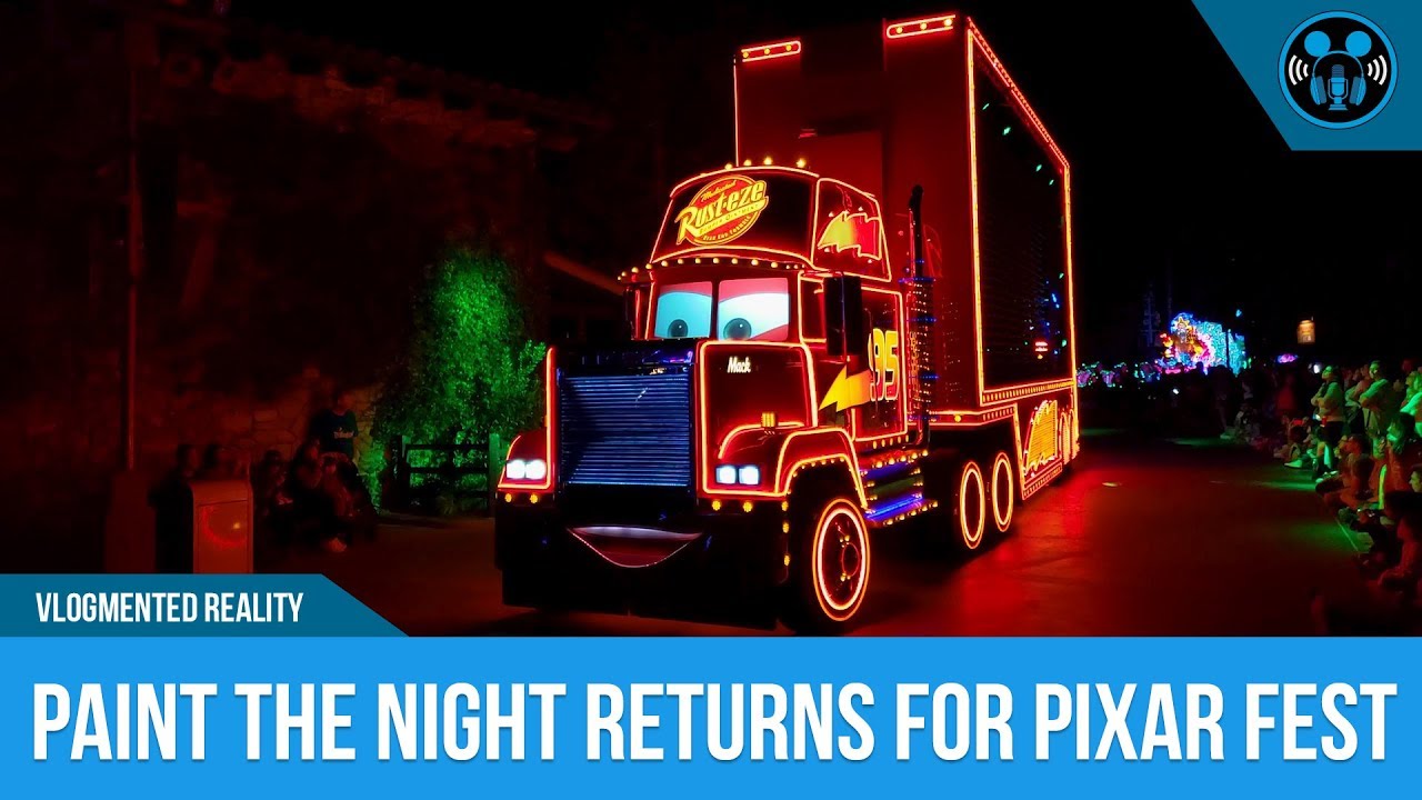 PAINT THE NIGHT RETURNS TO DCA FOR PIXAR FEST! YouTube