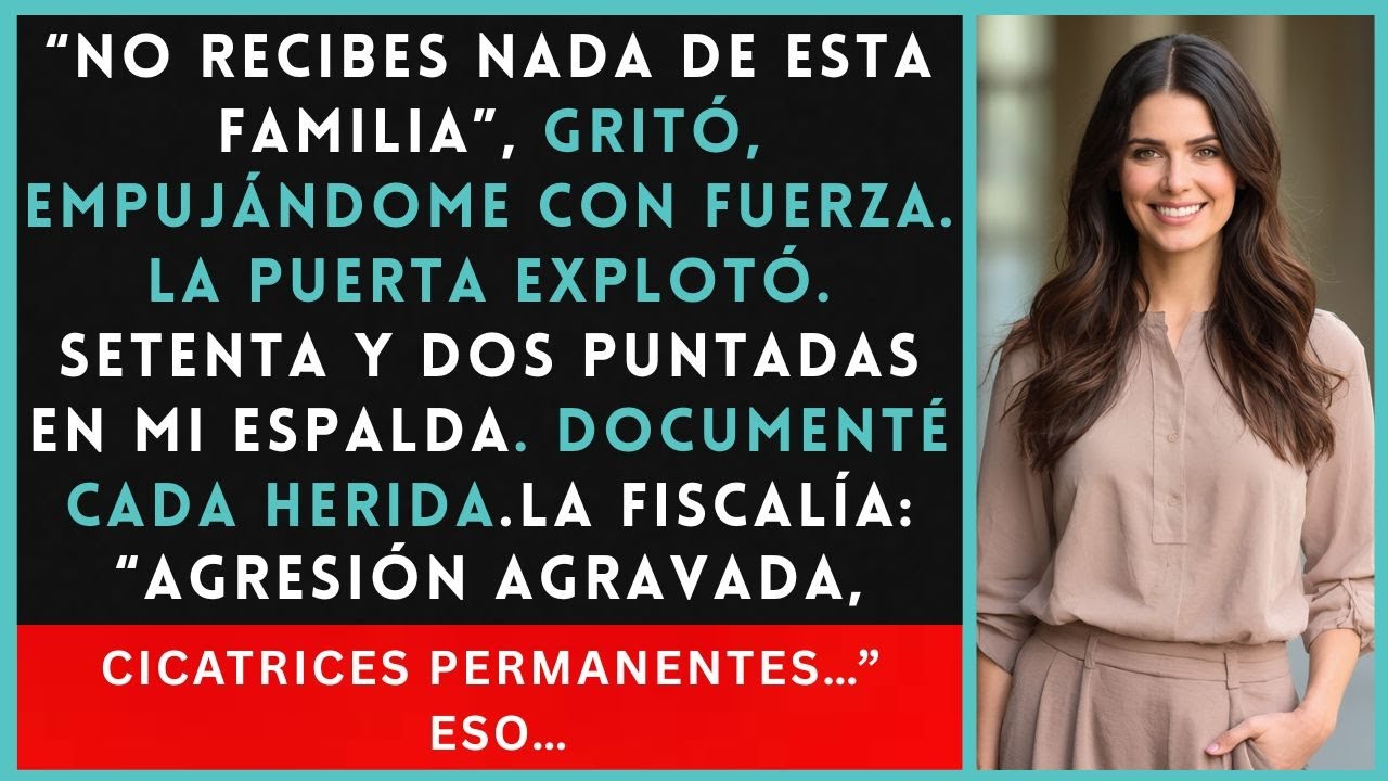 Padrastro Me Empujó a Través de una. Puerta de Vidrio Por. Mencionar la Herencia—Las Fotos de la ...