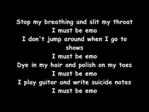 The Emo Song Lyrics