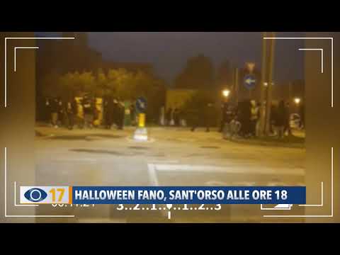 Halloween a Fano, le immagini girate a Sant'Orso alle ore 18