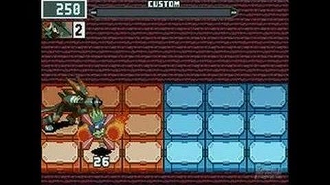 Mega Man Battle Network 6 Cybeast Gregar Game Boy