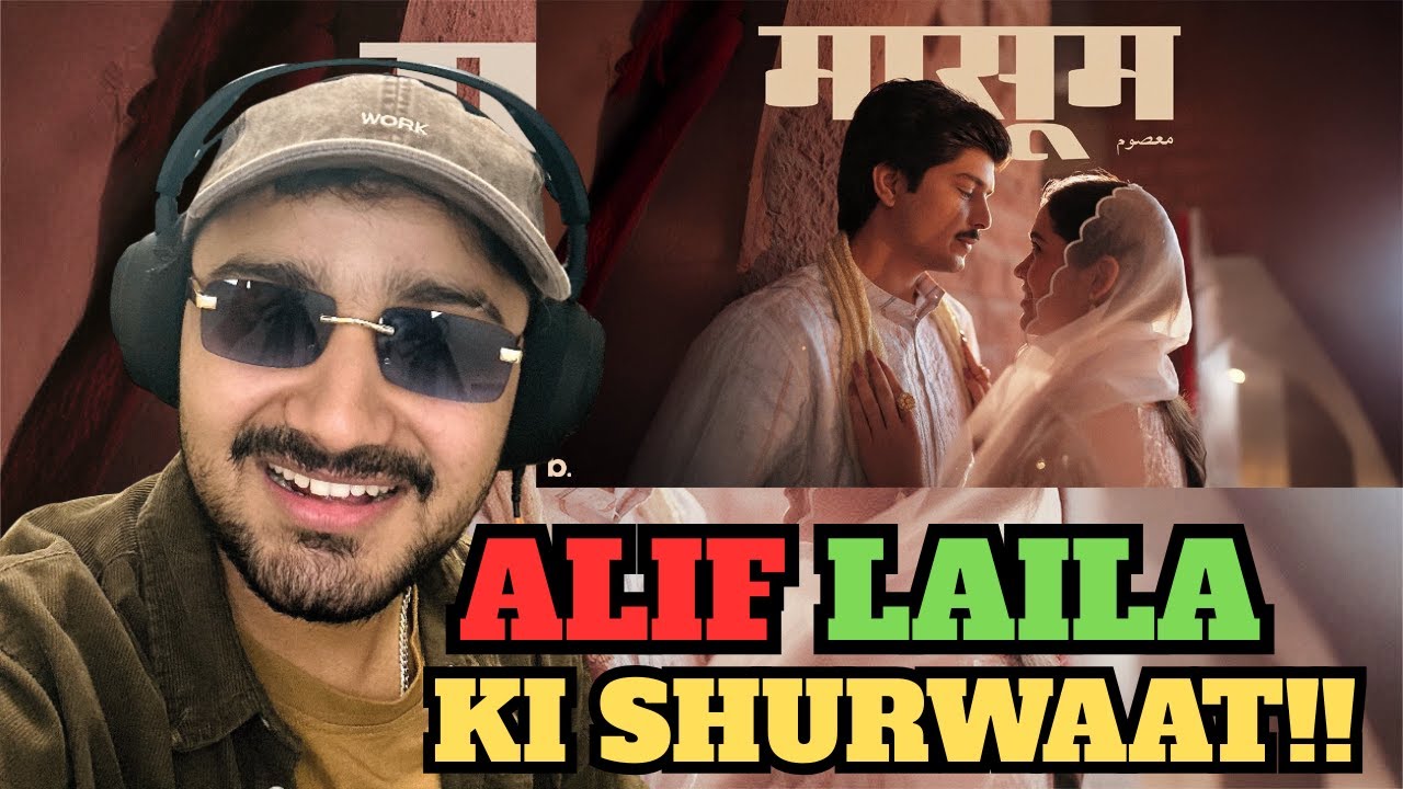 MASOOM - Farhan Khan Reaction | Ankush Amplified | ALIF LAILA PART 1