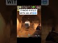 ZywOo Insane 4 Kill Round! 👑🎯 #cs2 #shorts #csgo #csgomoments #csgoclips #counterstrike #twitch