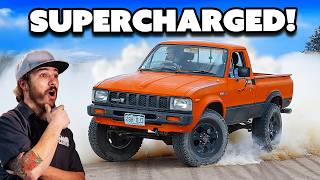 Building An INSANE SLEEPER Old Toyota Truck!