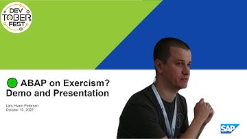 ABAP on Exercism? Demo and Presentation